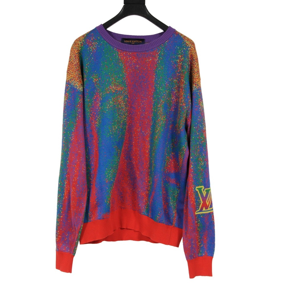 Louis Vuitton × Virgil Abloh

 SS20 Jacquard Crewneck Pullover Sweate